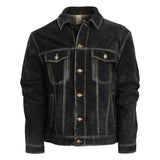 StS Ranchwear Outerwear Collection Mens Scout Black Suede Leather Jacket