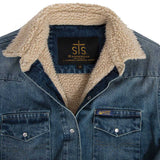 StS Ranchwear Outerwear Denim Style Collection Womens Clifdale Stone Washed Denim Jacket