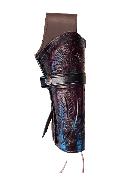 Right Handed Tooled Leather Holster ONLY 9mm – Rocky Top Holsters