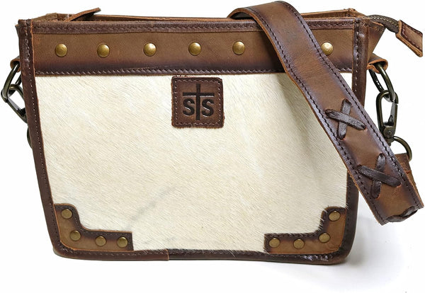 StS Ranchwear Classic Cowhide Collection Mae Crossbody