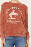 YELLOWSTONE Dutton Ranch CREW NECK SWEATSHIRT