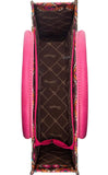 WRANGLER WOMENS AZTEC Angel Diamond Hot Pink BOHO TOTE BAG