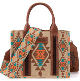 WRANGLER WOMENS Angel Diamond Tan AZTEC BOHO SHOULDER BAG