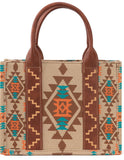 WRANGLER WOMENS Angel Diamond Tan AZTEC BOHO SHOULDER BAG