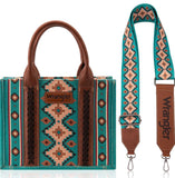 WRANGLER WOMENS Angel Diamond Turquoise AZTEC BOHO SHOULDER BAG