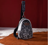 WG106-S9110 Wrangler Sling Bag/Crossbody/Chest Bag - Black