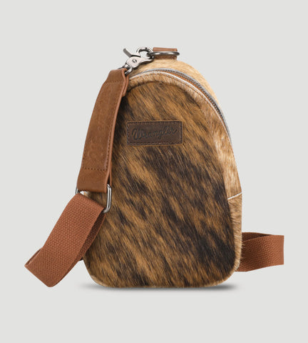 WG106-S9110 Wrangler Sling Bag/Crossbody/Chest Bag - Brown
