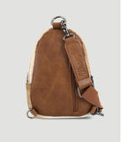 WG106-S9110 Wrangler Sling Bag/Crossbody/Chest Bag - Brown