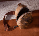 WG106-S9110 Wrangler Sling Bag/Crossbody/Chest Bag - Brown