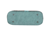TR146G-8317 Trinity Ranch Hair On Cowhide Concealed Carry Tote-Turquoise