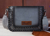 WG65-2004S Wrangler Rivets Studded Wristlet/ Crossbody -Jean