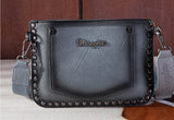 WG65-2004S Wrangler Rivets Studded Wristlet/ Crossbody -Jean