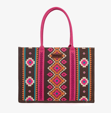 Wide Wrangler Tote Bag Pink