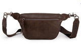 WG82-194 Wrangler Fanny Pack Belt Bag Sling Bag - Coffee