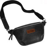 WG82-194 Wrangler Fanny Pack Belt Bag Sling Bag - Black