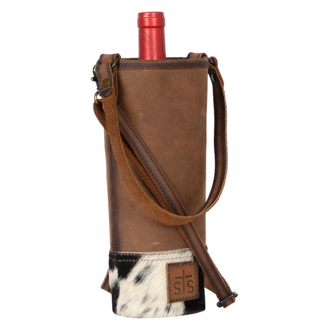 StS Ranchwear Classic Cowhide Collection Single Wine Bag