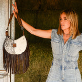 StS Ranchwear Classic Cowhide Collection Nellie Fringe Bag