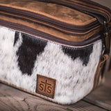 StS Ranchwear Classic Cowhide Collection Glamour Makeup Organizer
