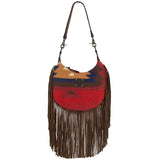 StS Ranchwear Crimson Sun Nellie Fringe Bag