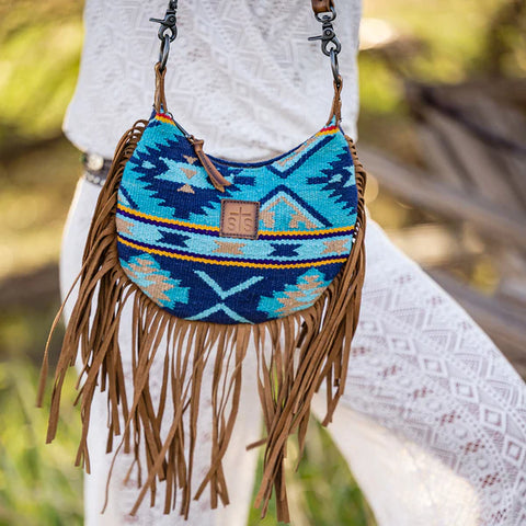 StS Ranchwear Mojave Sky Collection Nellie Fringe Bag