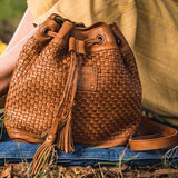 StS Ranchwear Sweetgrass Collection Bucket Bag