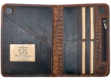 StS Ranchwear Catalina Croc Collection Magnetic Wallet