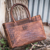 StS Ranchwear Catalina Croc Collection Satchel