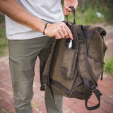 StS Ranchwear Trailblazer Collection Jeremiah Roll Backpack