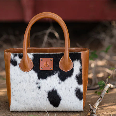 StS Ranchwear Basic Bliss Cowhide Collection Satchel