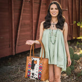 StS Ranchwear Basic Bliss Cowhide Collection Tote