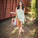 StS Ranchwear Basic Bliss Cowhide Collection Tote