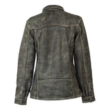 StS Ranchwear Outerwear Collection Womens Ranch Hand Steel Gray Leather Jacket