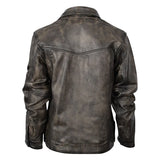 StS Ranchwear Outerwear Collection Mens Rifleman Grulla Leather Jacket