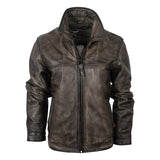 StS Ranchwear Outerwear Collection Mens Rifleman Grulla Leather Jacket