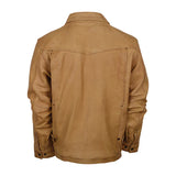 StS Ranchwear Outerwear Collection Mens Rifleman Camel Leather Jacket