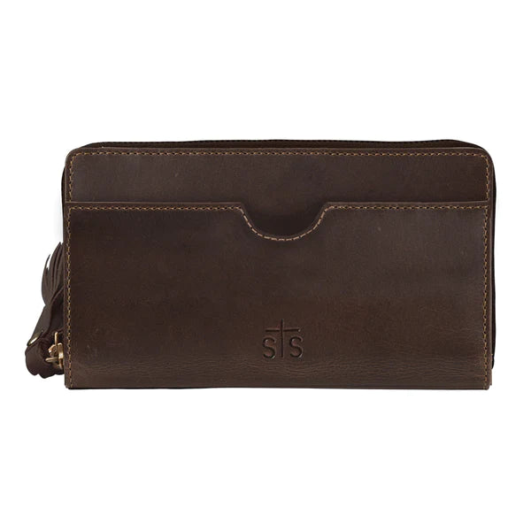 StS Ranchwear Basic Bliss Chocolate Collection Audie Bifold Wallet