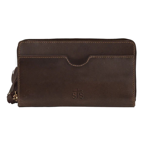 StS Ranchwear Basic Bliss Chocolate Collection Audie Bifold Wallet