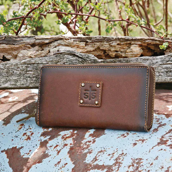 StS Ranchwear Baroness Collection Bifold Zip Wallet