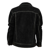 StS Ranchwear Outerwear Collection Womens Scout Black Suede Leather Jacket