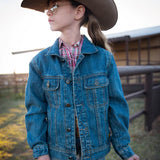 StS Ranchwear Outerwear Denim Style Collection Youth Taylor Stone Wash Denim Jacket