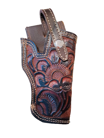 Right Handed Tooled Leather Holster ONLY 9mm