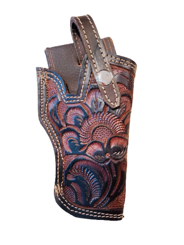 Right Handed Tooled Leather Holster ONLY 9mm