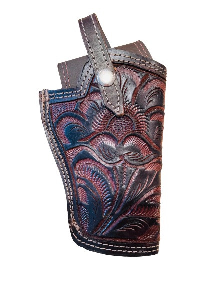 Right Handed Tooled Leather Holster ONLY 40 Taurus
